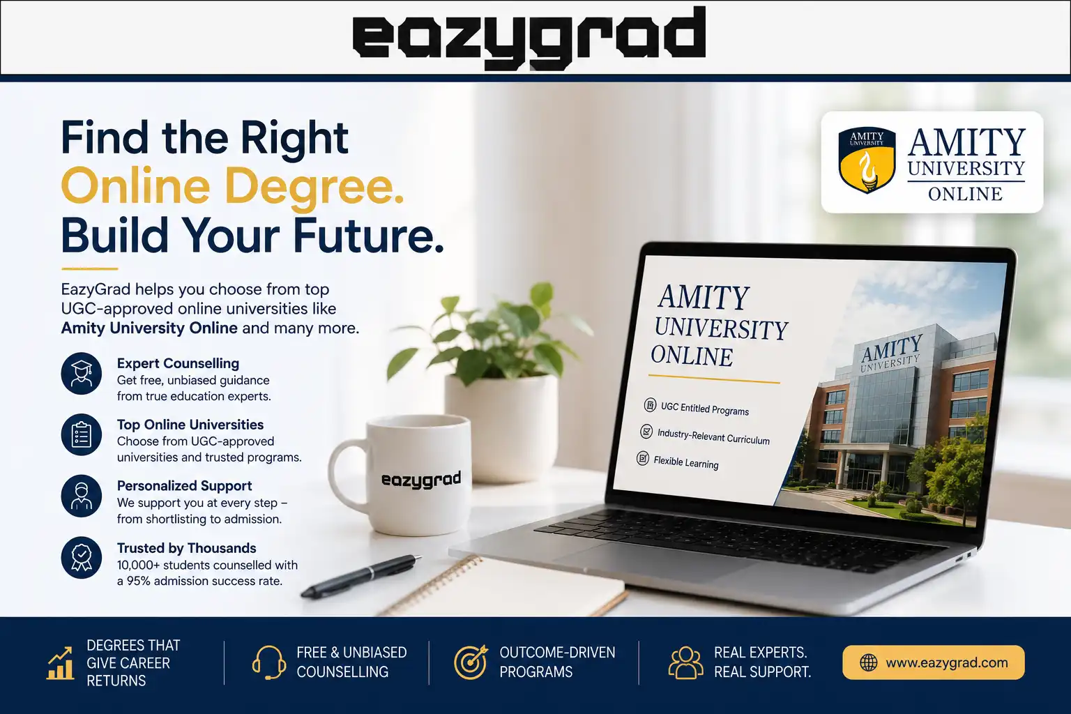 Explore Amity University Online for Flexible Higher Education