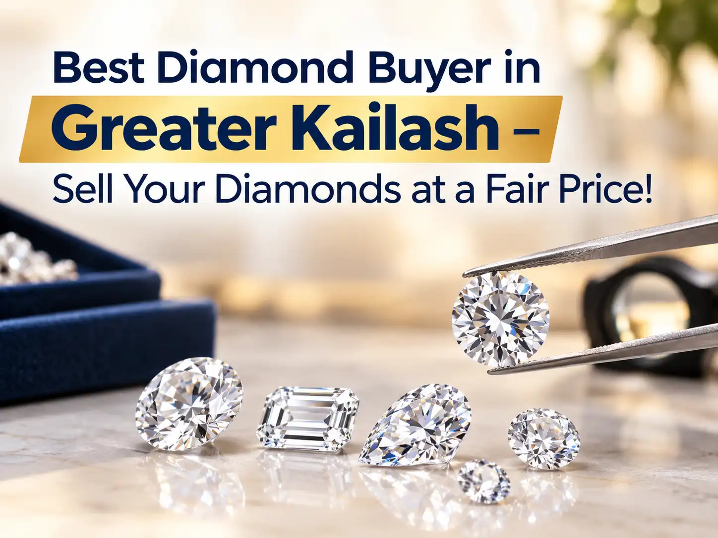 Best Diamond Buyer in Greater Kailash – Sell Your Diamonds at a Fair Price!
