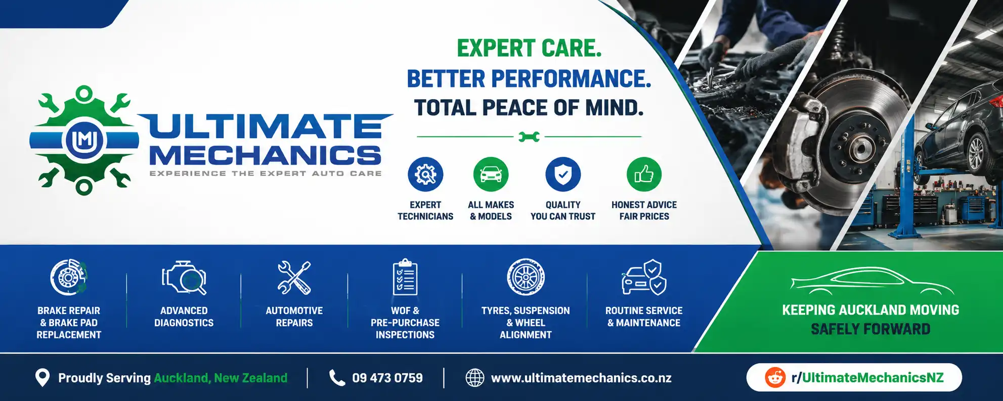 Trusted Car Repair Auckland for All Vehicle Makes | Ultimate Mechanics