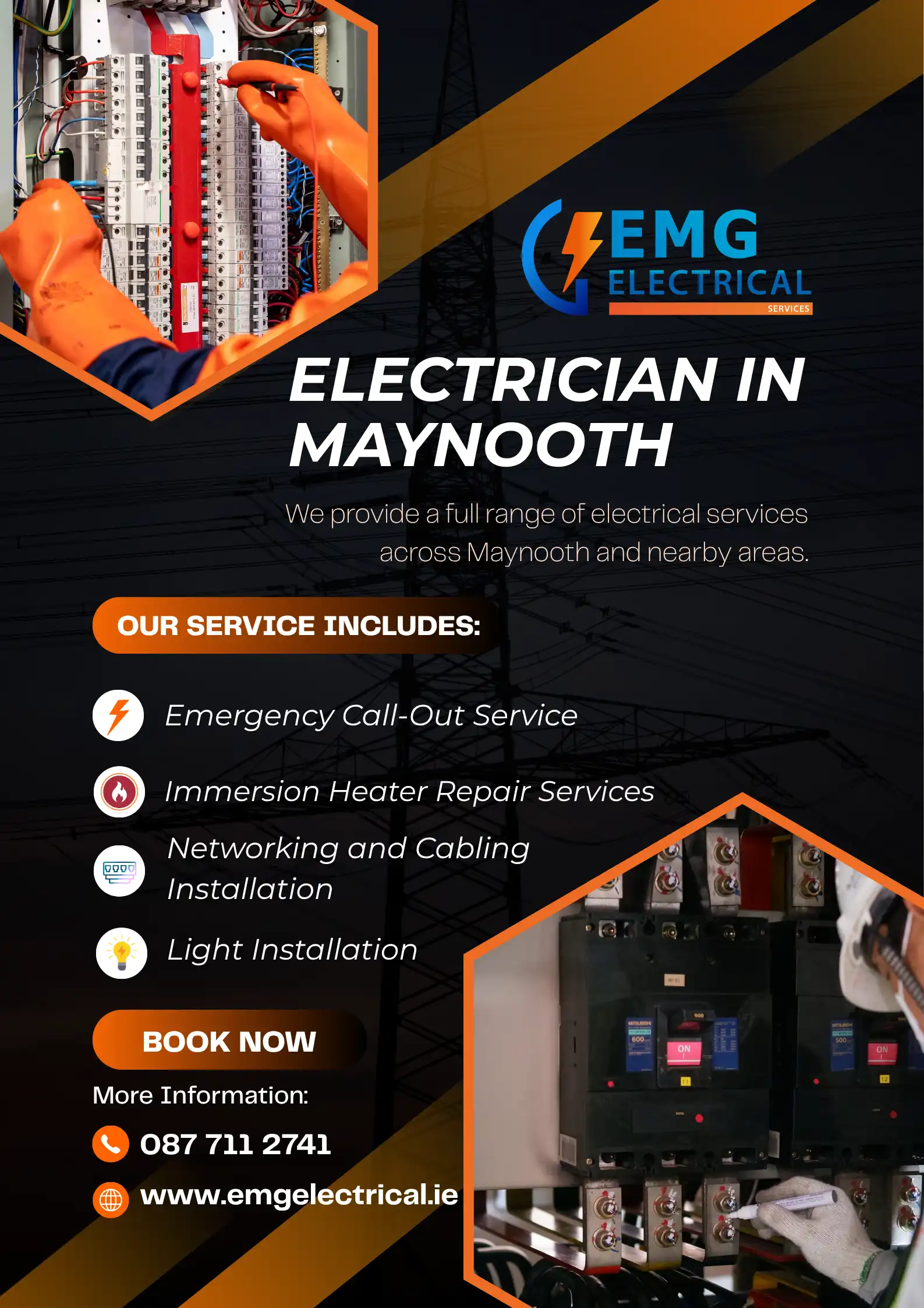 Emergency Electrician Maynooth – Same-Day Service