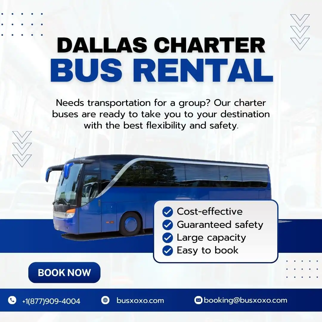 Book a Dallas Charter Bus Rental 