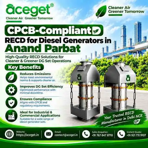 CPCB-Compliant RECD for Diesel Generators in Anand Parbat