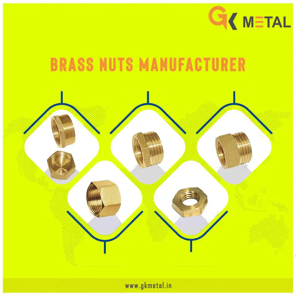 Trusted Brass Nut Manufacturer and Supplier in Jamnagar India