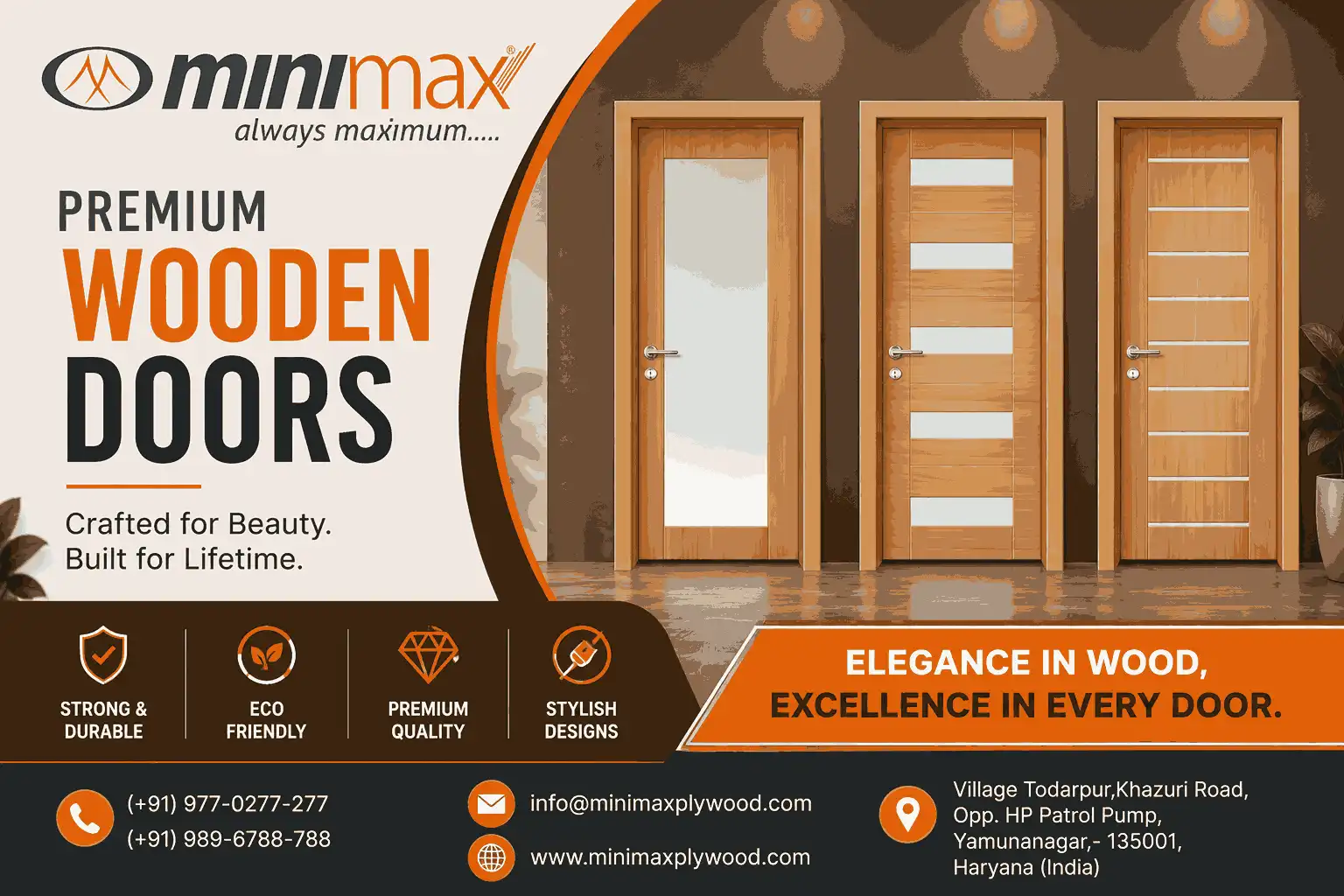 Wooden Doors Manufacturers