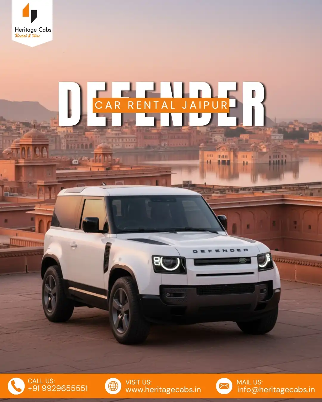 Defender for Wedding & VIP Travel Jaipur