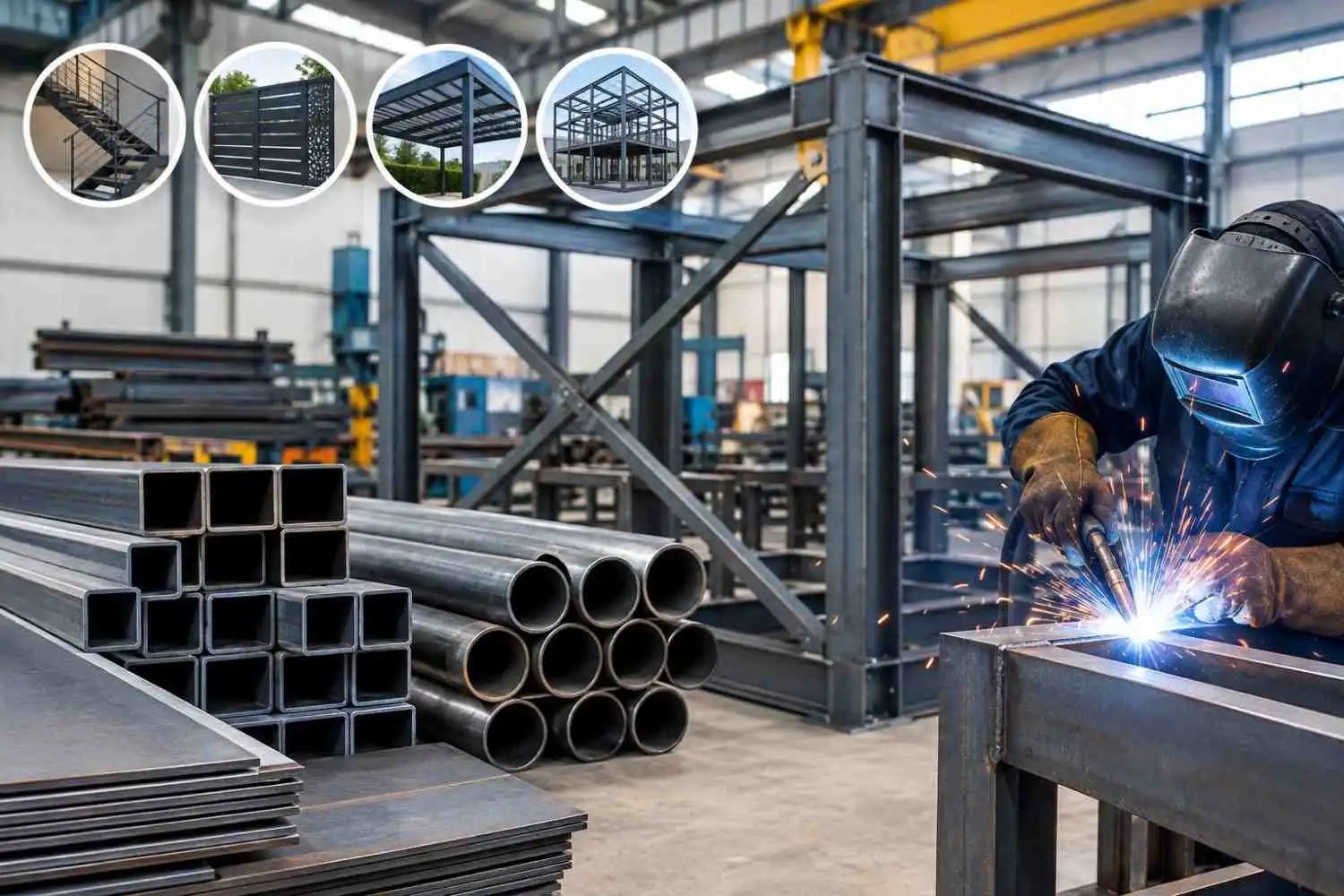 Professional Steel Fabrication Solutions for Homes & Businesses in Delhi NCR
