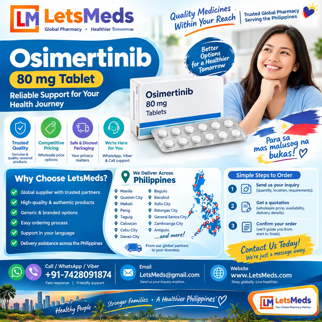 Osimertinib Tablet Online Price Philippines