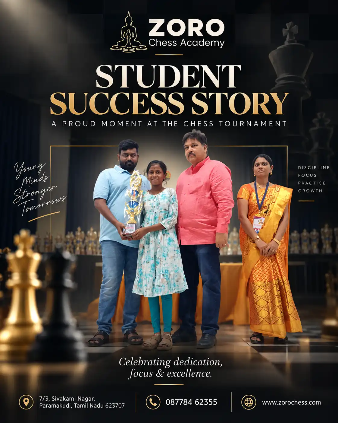 Zoro Chess Academy in Coimbatore – Chess Coaching & Training Programs