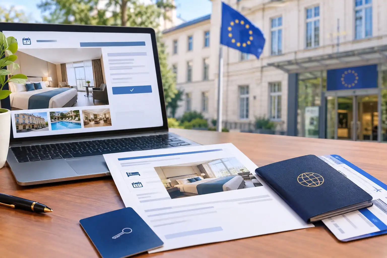 Do Schengen Embassies Accept Hotel Reservations Without Payment?