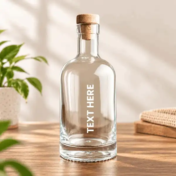 Custom Glass Bottle with Name | Personalized Water Bottle