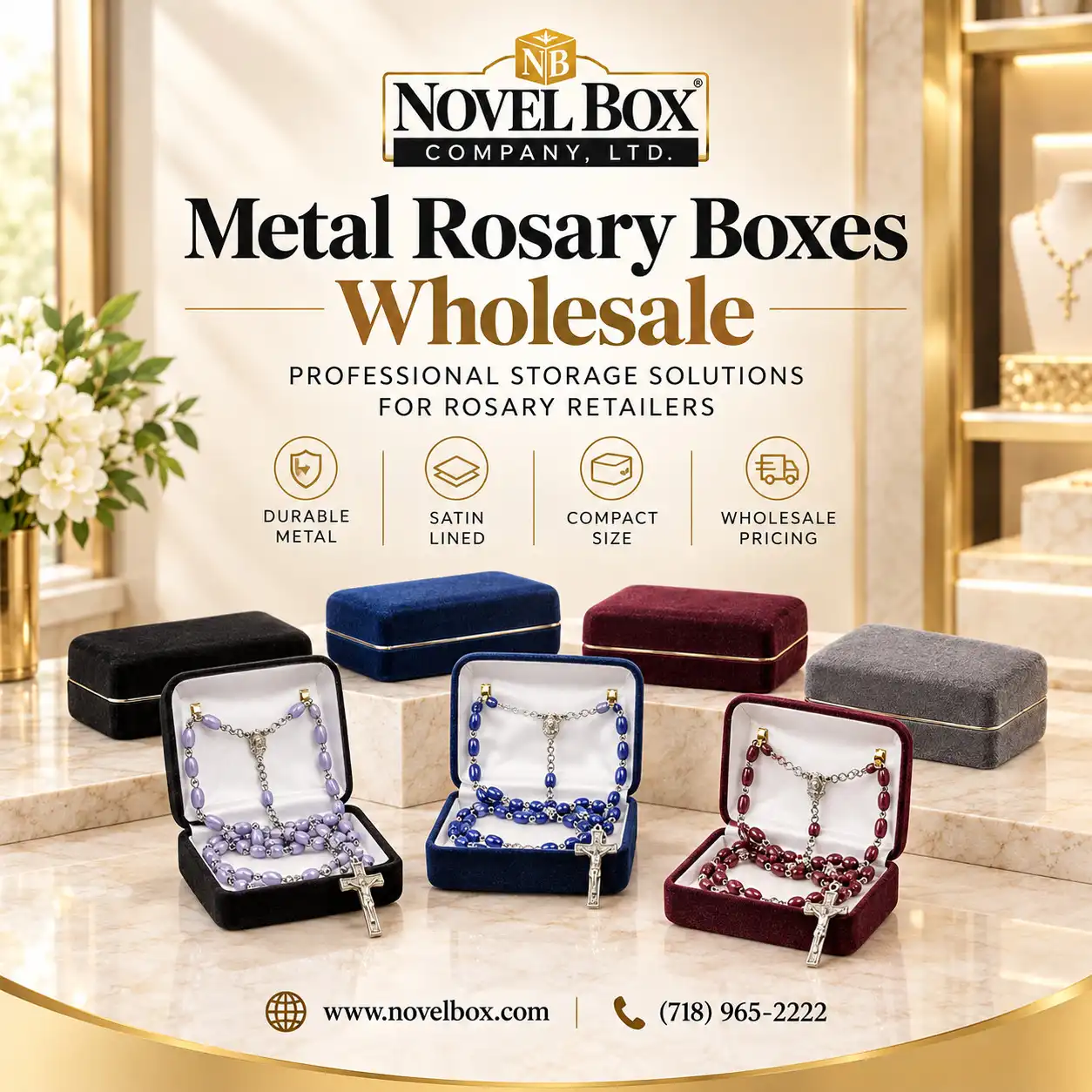 Wholesale Rosary Boxes for Retailers