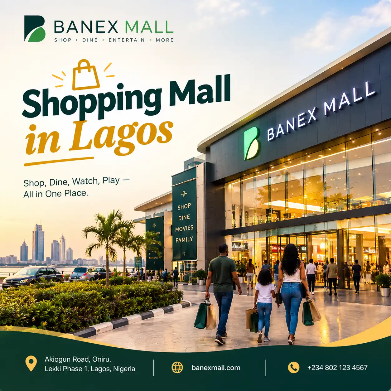 Shopping Mall in Lagos for Shopping, Dining & Entertainment