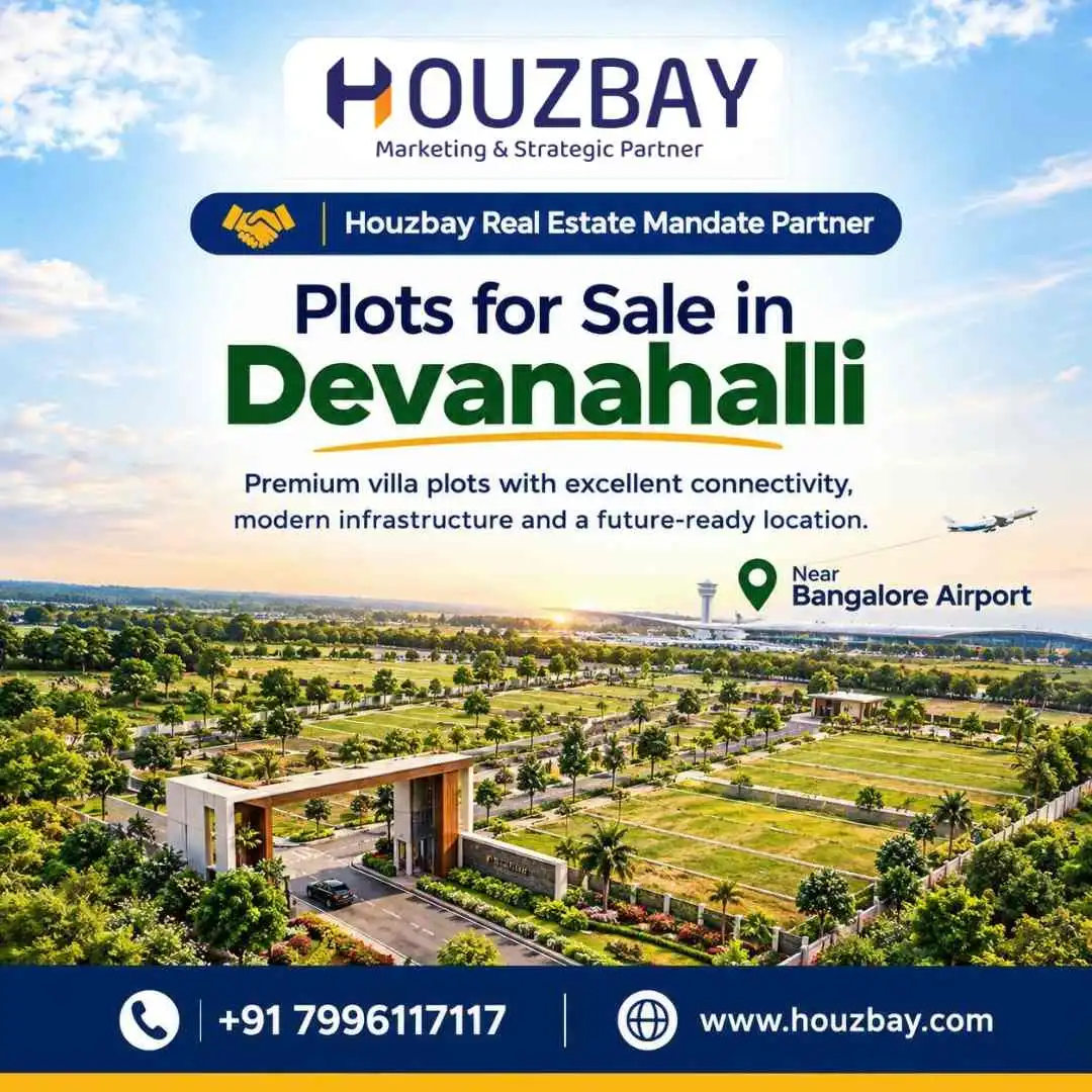 Houzbay Real Estate Mandate Partner | Plots for sale in Devanahalli