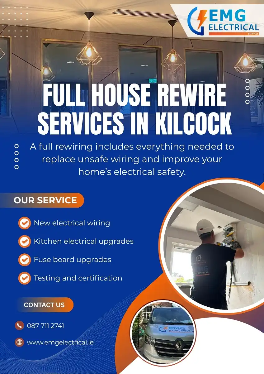 Is Your Home Wiring Outdated? Upgrade Safely in Kilcock!