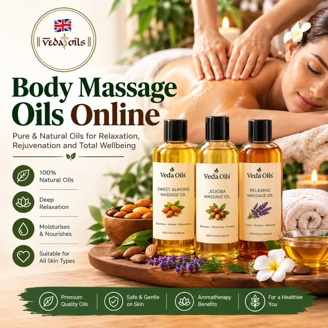 Body Massage Oils Online | VedaOils UK