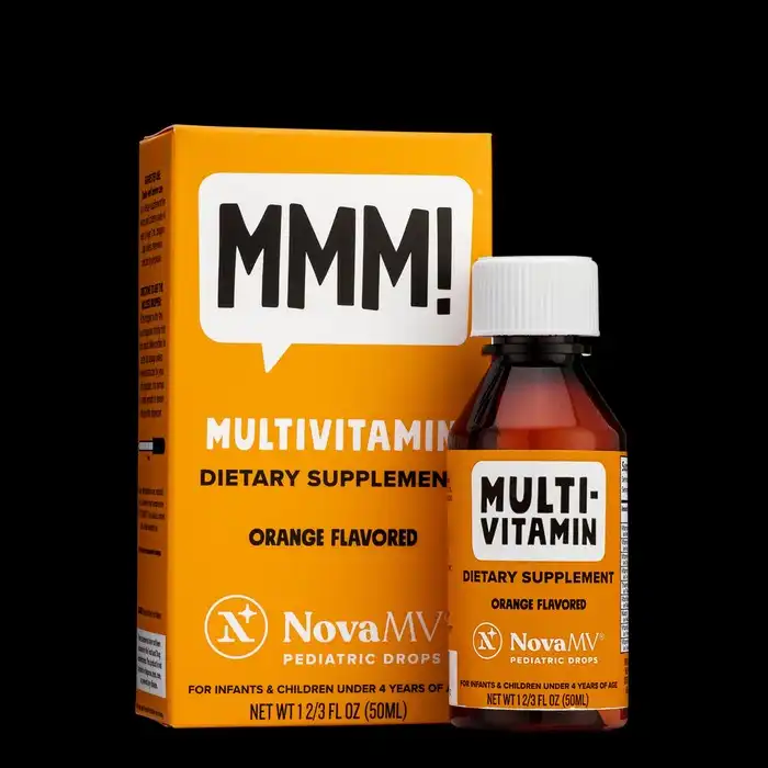 NovaFerrum MMM - Multivitamin for Kids, Infants and Toddlers Ages 4 & Under - $17.99