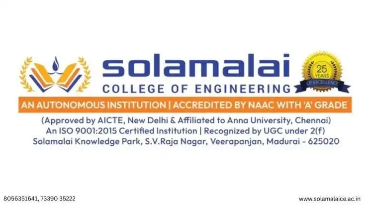 Diverse Engineering Specialisations, Meaningful Academic Opportunities at Solamalai College of Engineering