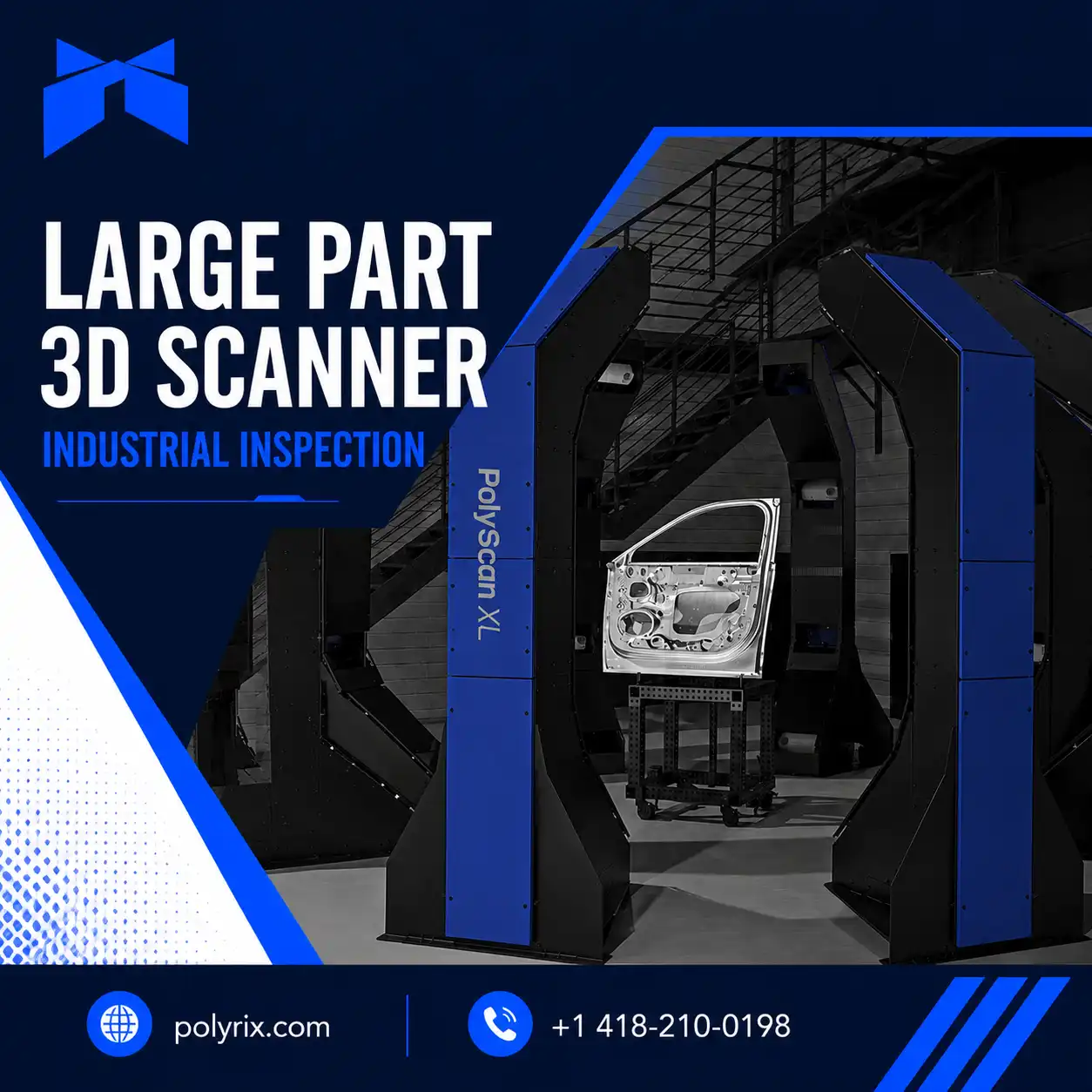 Large Part 3D Scanner for Industrial Inspection | PolyScan XL