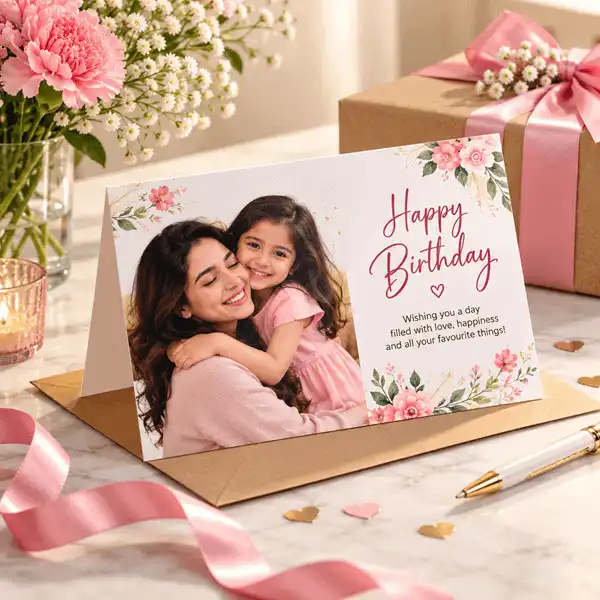 Custom Greeting Card Printing with Photo & Logo | Tagsen