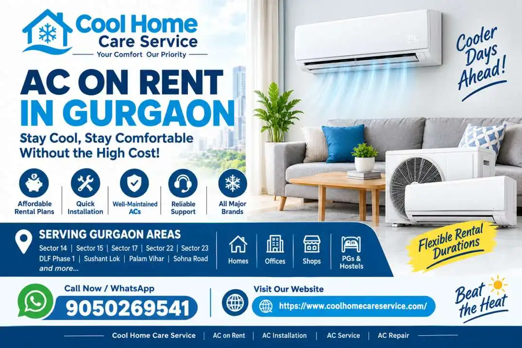 AC on Rent in Gurgaon for PGs and Rental Flats
