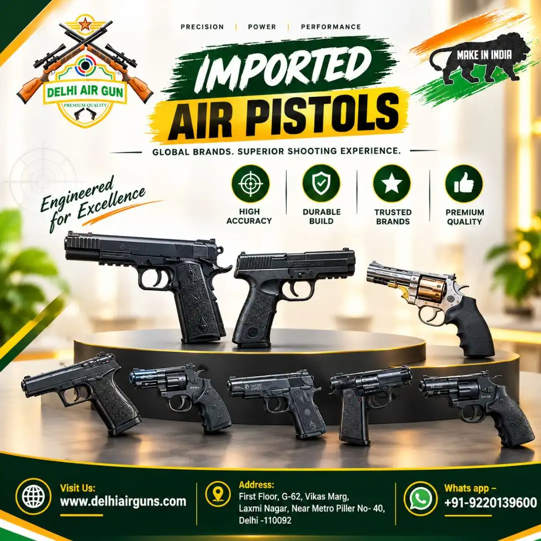 Imported Air Pistols at Delhi Air Gun | Discover Top Picks