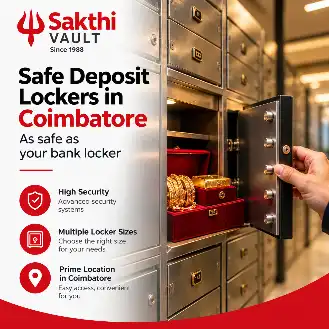 Safe Deposit Lockers in Coimbatore | Sakthi Vault