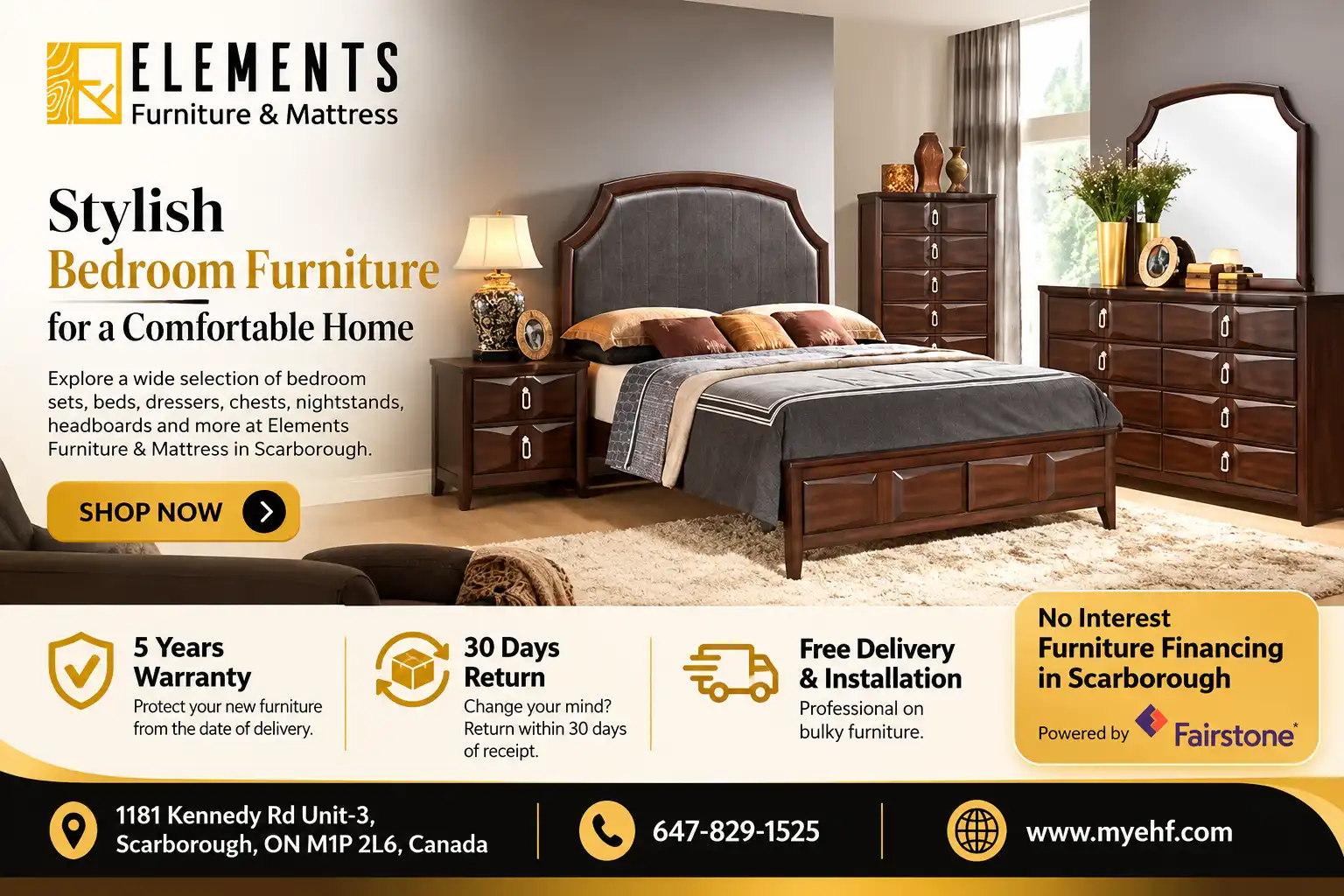 Elements Furniture & Mattress | Furniture Store in Scarborough