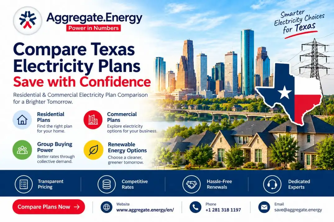 Aggregate Energy: Smarter Electricity Choices for Texas Businesses