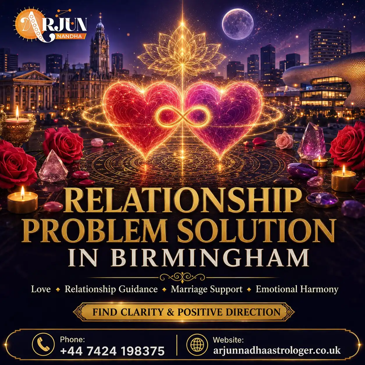 Relationship Problem Solution in Birmingham | Love & Relationship Guidance