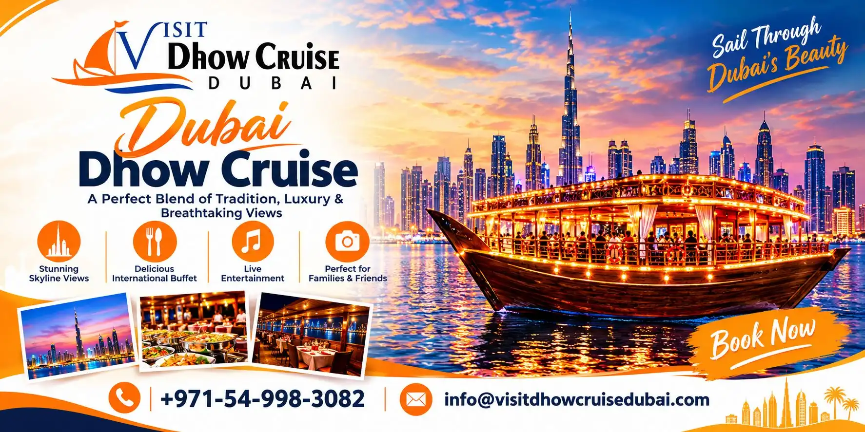 Unwind on Dubai’s Waters with Memorable Cruise Experiences