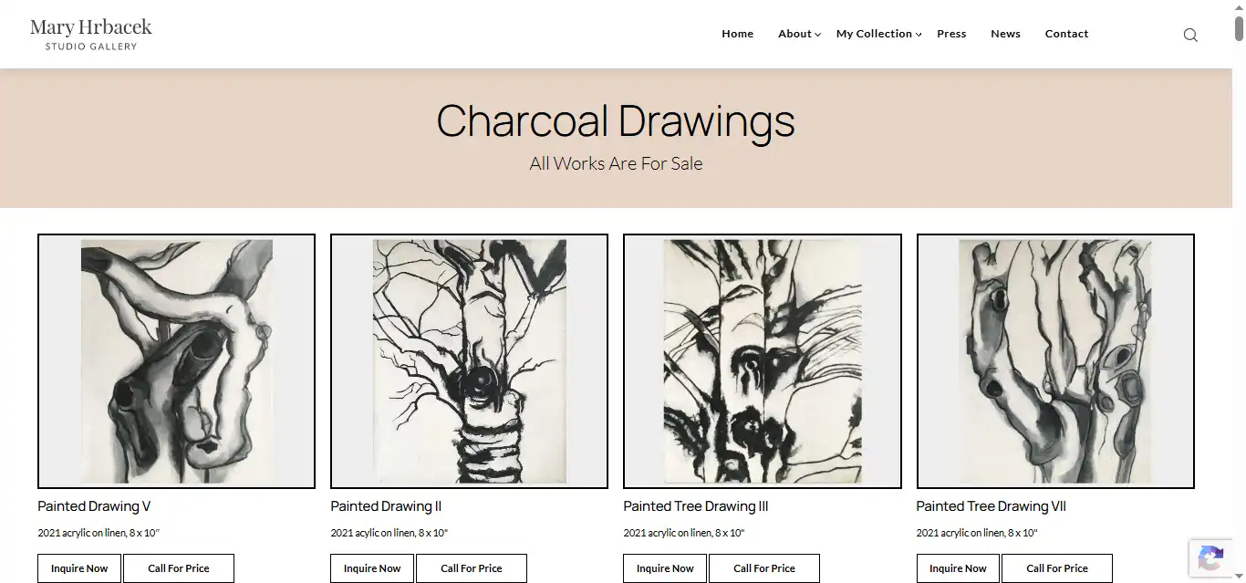 Visit the Charcoal drawings gallery for Expressive Original Works Today