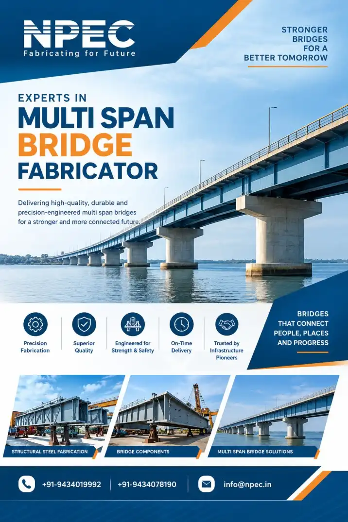 Multi Span Bridge Fabricator for Reliable Steel Bridge Solutions